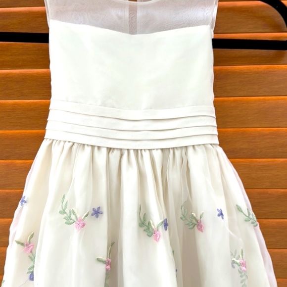 Cinderella formal floral embroidered dress - Picture 4 of 7